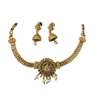 Traditional Choker with Jhumka