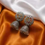 Oxidised Jhumka