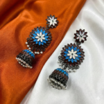 Oxidised Jhumka