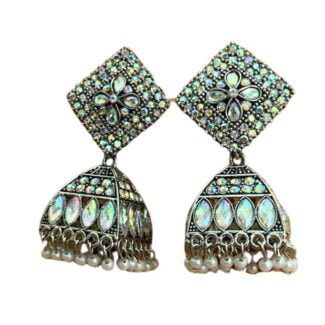 Jhumka with Artificial Stone