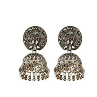 Oxidised Jhumka