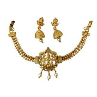 Traditional Choker with Jhumka