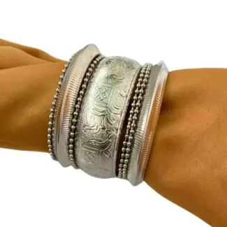 Silver Color Bangles