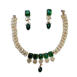 Simple Look Necklace with Earrings