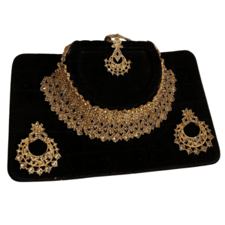 Necklace set with Earrings and Tikka