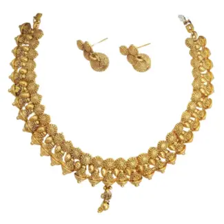 Traditional Necklace with Jhumka