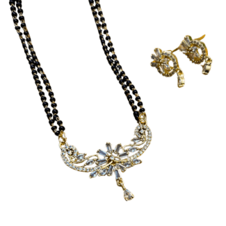 Mangal Sutra with Earrings