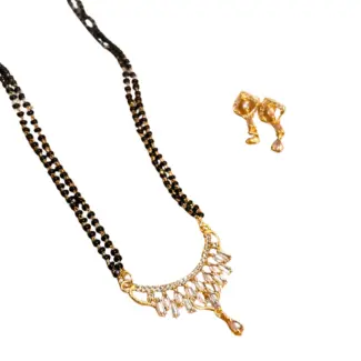 Mangal Sutra with Earrings
