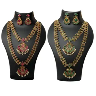 Haram & Necklace with Earrings