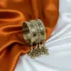 Silver Bangles with Tassel