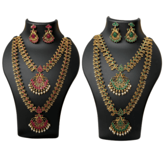 Haram & Necklace with Earrings