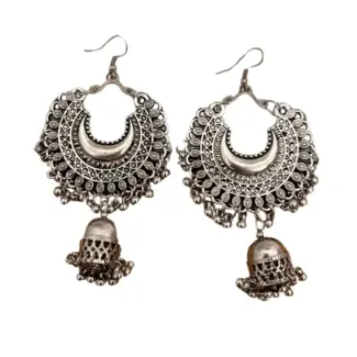 Bollywood Style Oxidized Jhumka