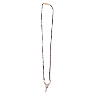 White stone Mangal Sutra