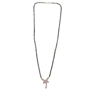 White Stone Mangal Sutra