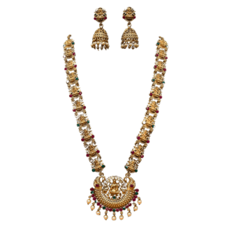 Lakshmi Design Haram with Jhumka