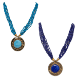 Blue Multi layer Maala