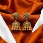 Gold colored Jhumka