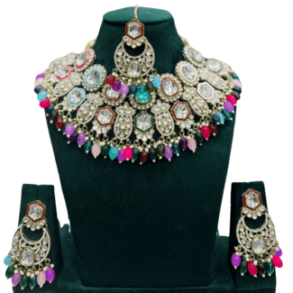 Multi-Colour Heavy Necklace