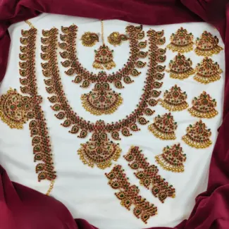 Kemp stone Full Bridal set