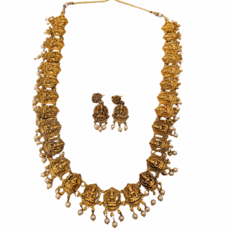 Lakshmi Haram and Earrings