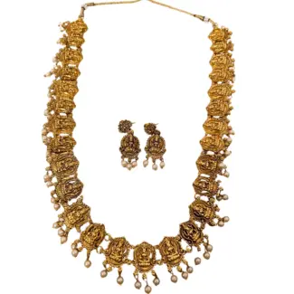 Lakshmi Haram and Earrings