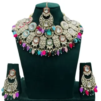 Multi-Colour Heavy Necklace