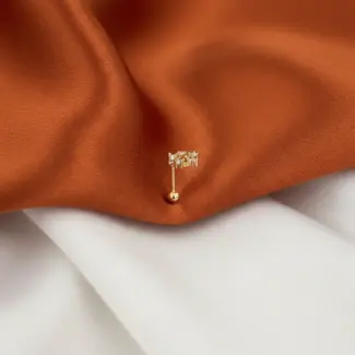 Gold-Plated Nose Studs (Perfect for nose-pierced ones)
