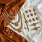 Three layer Lakshi full Bridal Set