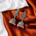 Silver Jhumka
