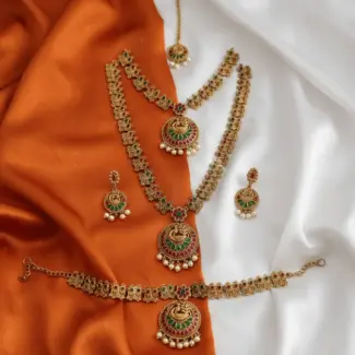 Simple Semi Bridal set