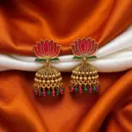 Lotus Designed Jhumka