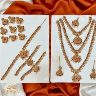 Three Layer Tamil Full Bridal Set