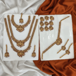 Lakshmi Designed three Layer Full Bridal set