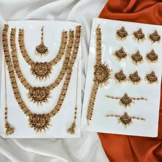Three layer Lakshi Bridal Set