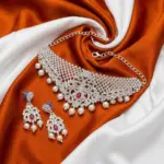 White stone Necklace set