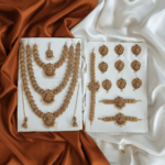 Three layer Lakshi full Bridal Set