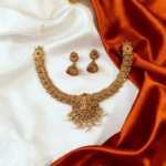 Lakshmi Design Necklace and Jhumka