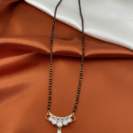 White Stone Mangal Sutra