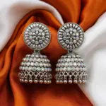 Silver Jhumka