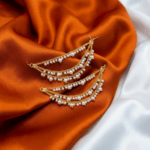 White Pearl Earchain