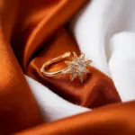 AD Stone star design Nosepin