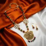 Grand look Maala with Earrings