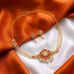 Simple Beads layer Choker set