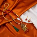 Radha Krishna Maala with Earrings
