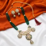 Multi Layer Maala with Earrings