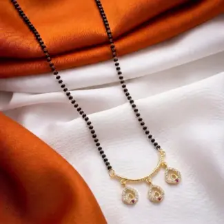 The Bindu Trio Pear-Drop Mangalsutra