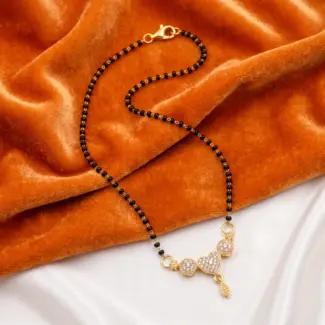 The Hridaya Heart & Halo Mangalsutra