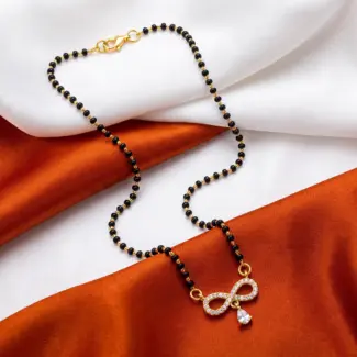 Infinity Knot Diamond Mangal sutra
