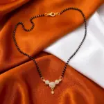 Aarohi Triple Disc Teardrop Mangalsutra